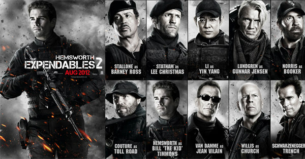 โคตรคน ทีมเอ็กซ์เพนเดเบิ้ล the expendables 2