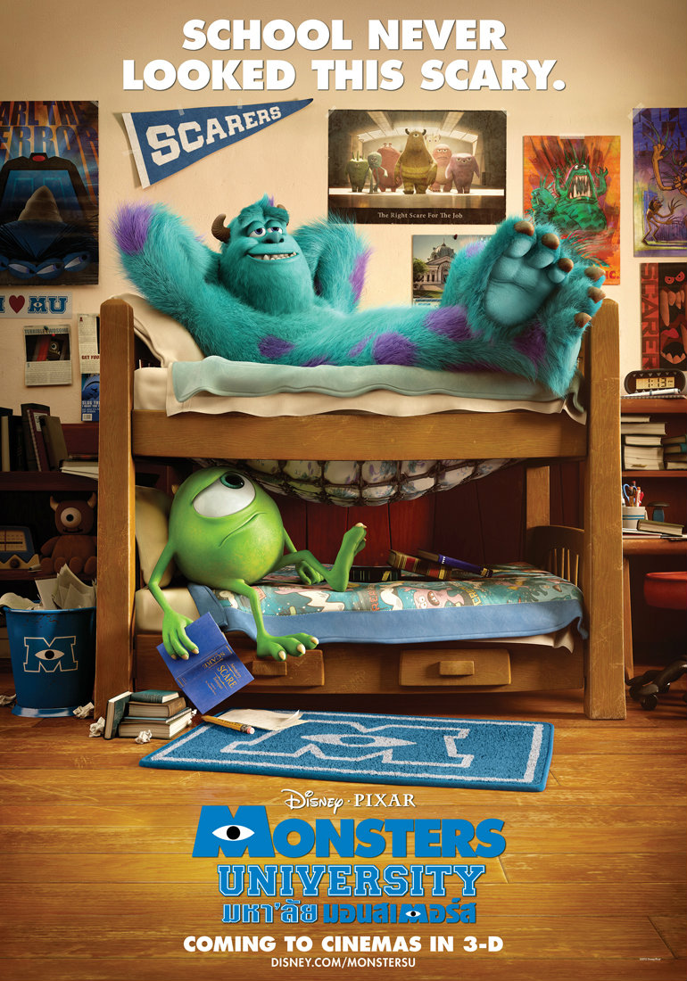 monster university มหาลัย มอนสเตอร์