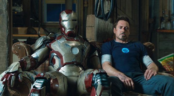 ภาพพร้อมสปอตทีวีชุดใหม่ Iron Man 3