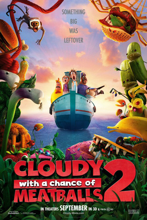 cloudy with a chance of meatballs 2