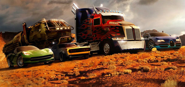 เผยโฉมรถทั้งหมดที่ใช้ในหนัง Transformers 4