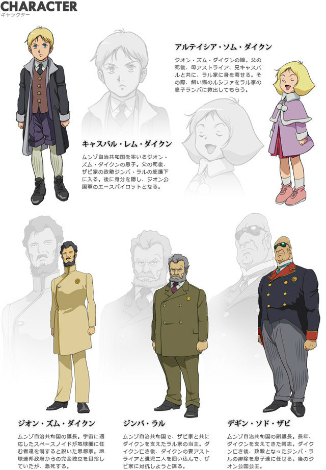 Mobile Suit Gundam: The Origin Blue-Eyed Casval