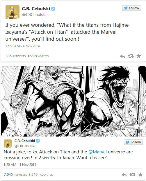 Marvel x Attack on Titan