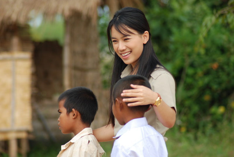 ฟ้อนฟ้า ผาธรรม สุดประทับใจคาแรกเตอร์ แสงดาว คุณครูผู้ใจดี