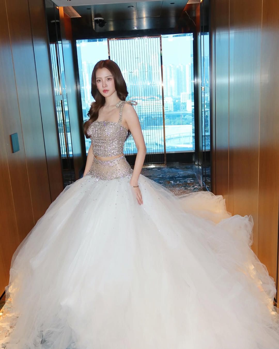 ใบเฟิร์น พิมพ์ชนก รับรางวัลที่จีน