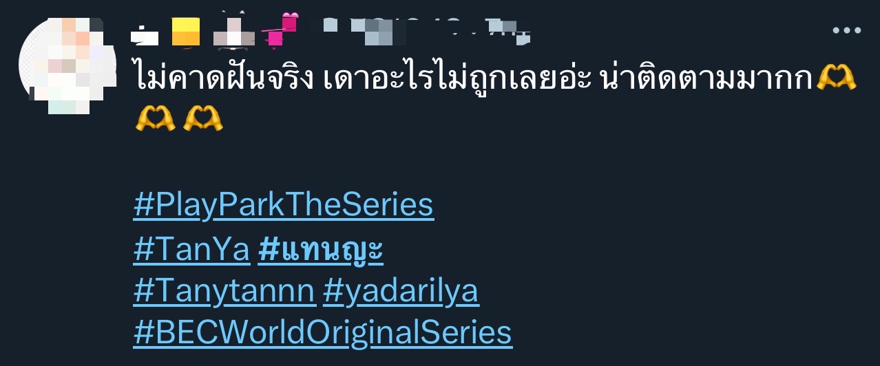 Play Park รักไม่คาดฝัน แทน-ญดา