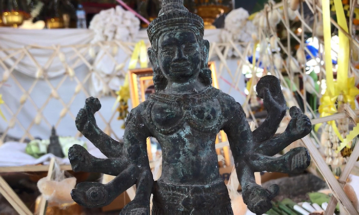 ครูหนุ่มขุดพบพระนารายณ์ 8 กร ผวาเจออาถรรพ์เฉียดตาย รีบเอามาคืน