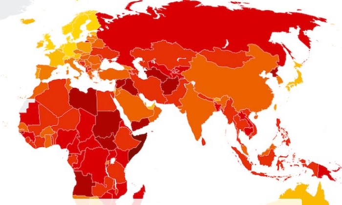 อันดับคอร์รัปชันไทยดีขึ้น 5 อันดับ แต่คะแนนต่ำกว่าค่าเฉลี่ยโลก