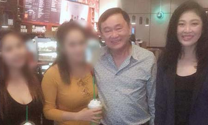 ทักษิณ ยิ่งลักษณ์ อยู่ดูไบ เจอคนไทยไปเดินห้างขอถ่ายรูป
