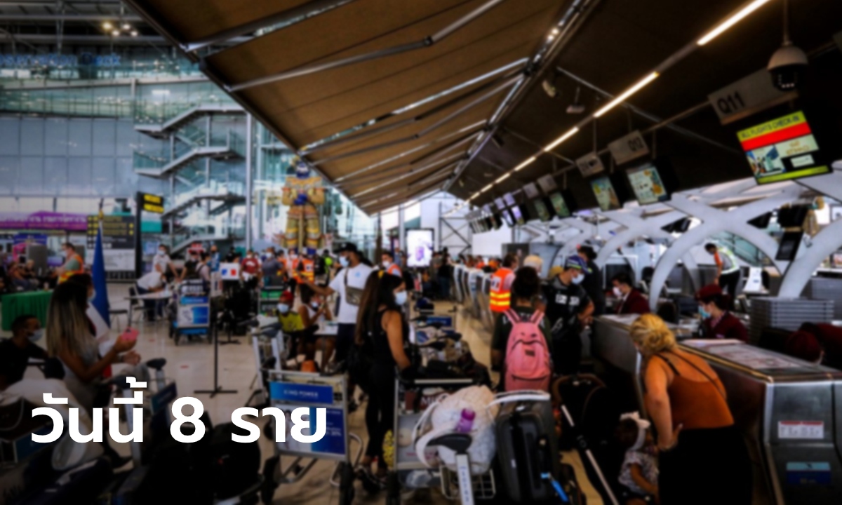 วันนี้ไทยติดเชื้อโควิด-19 เพิ่ม 8 ราย รวมป่วยสะสม 3,583 ราย