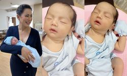 "บุ๋ม ปนัดดา" โพสต์ภาพลูกชาย "น้องอเล็กซ์" กับสภาพเด็กเมาน้ำนม