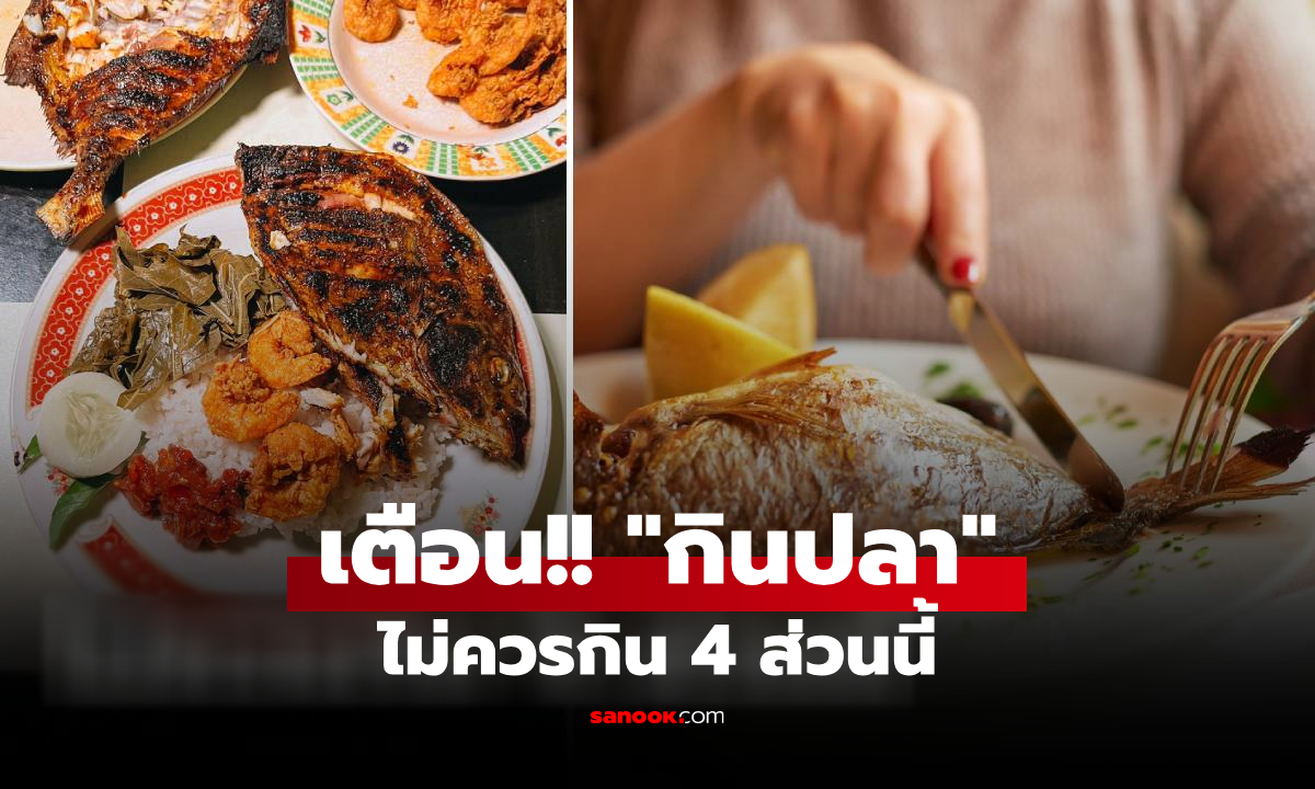 เตือนแล้วนะ 4 ส่วนของปลาที่ "ไม่ควรกิน" มันไม่ดีต่อสุขภาพ พิษรุนแรงถึงชีวิตได้!