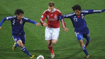 ญี่ปุ่นขั้นเทพสอยเดนมาร์ก 3-1ทะยานเข้ารอบ