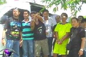ตำรวจลพบุรีคุมตัว 4 ผู้ต้องหาขโมยระเบิดอาร์พีจี
