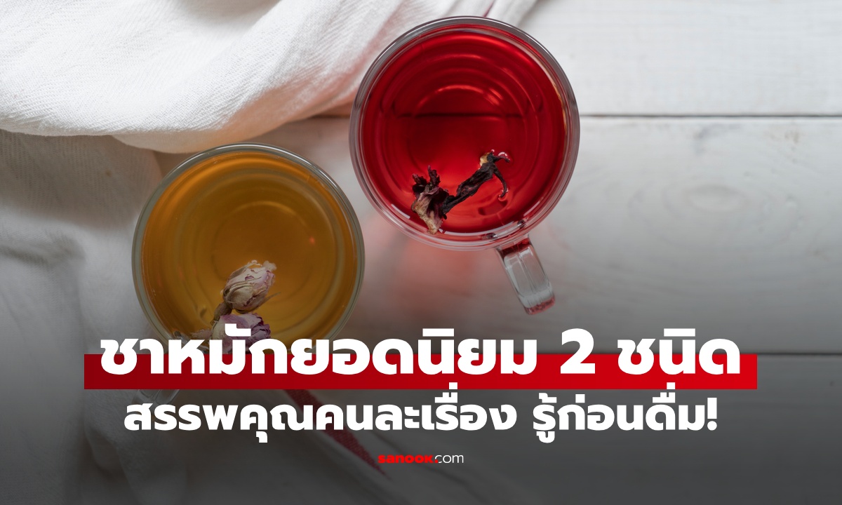 คนไข้ถามบ่อย "ชาหมัก" ยอดนิยม 2 ชนิด หมอเปรียบเทียบชัดๆ สรรพคุณต่างกันมาก