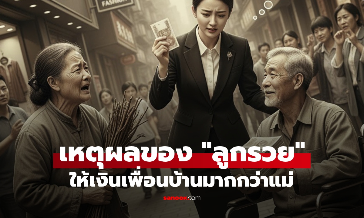 "ลูกรวย" แต่ให้เงินแค่เดือนละ 300 แถมให้เพื่อนบ้านมากกว่า "สิบเท่า" แม่รู้เหตุผลหน้าชา!