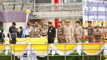 องคมนตรี ตรวจเยี่ยมโครงการประตูระบายน้ำศรีสองรักอันเนื่องมาจากพระราชดำริ จังหวัดเลย