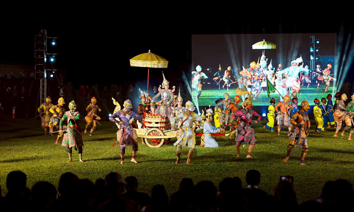 อลังการ! “โขนกลางแปลง” สิงห์ปาร์ค เชียงราย