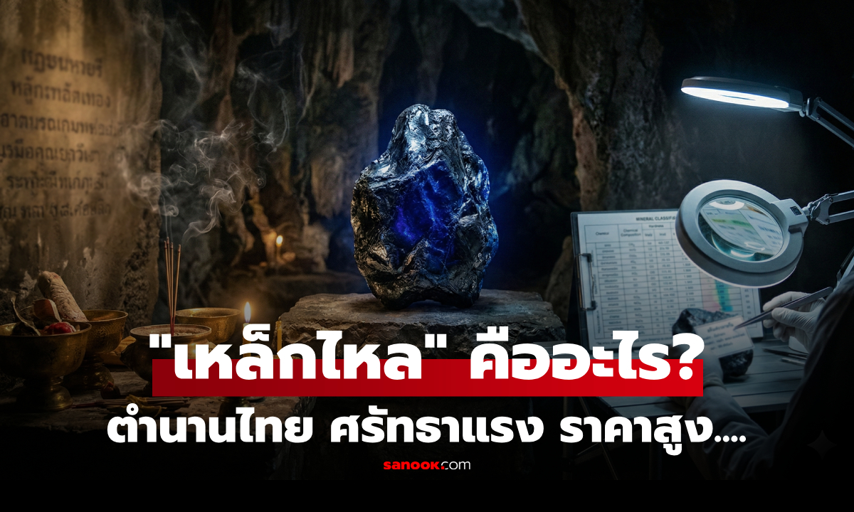 ตำนาน "เหล็กไหล" คืออะไรกันแน่? ของขลังไทยราคาหลักล้าน กับคำตอบทางวิทยาศาสตร์