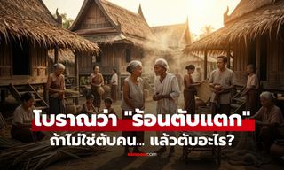 โบราณว่า "ร้อนตับแตก" ถ้าไม่ได้หมายถึงตับมนุษย์ แล้ว... เปรียบเปรยถึงตับของอะไร?