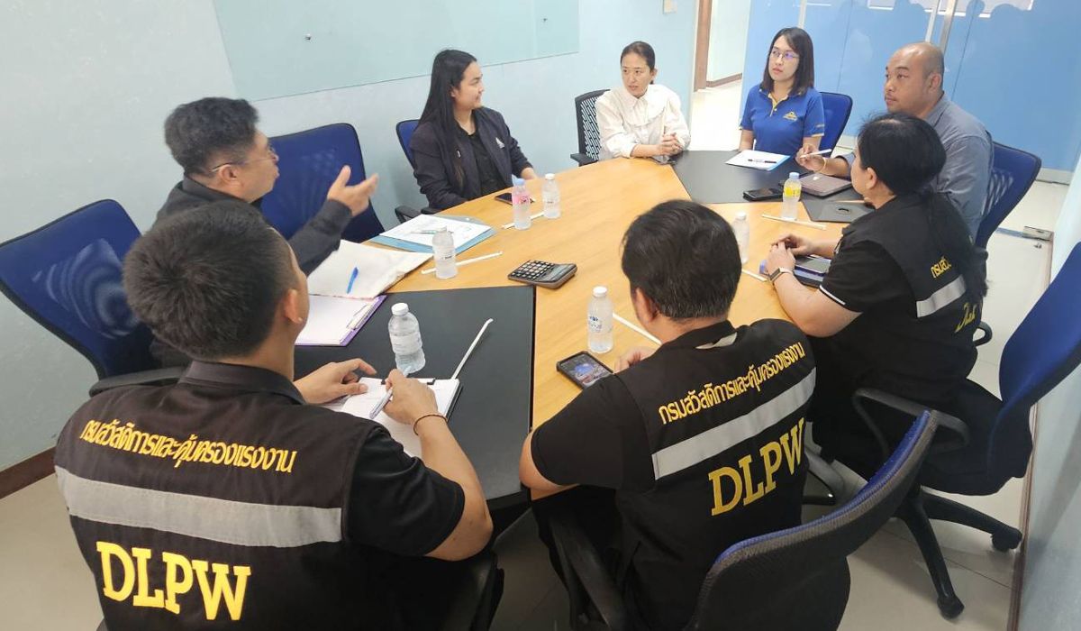 สำนักงานประกันสังคมแสดงความห่วงใยลูกจ้างที่บาดเจ็บจากเหตุการณ์อุบัติเหตุในโกดัง จังหวัดจันทบุรี