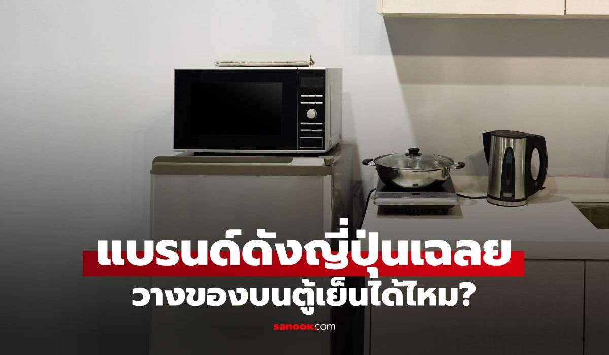 เฉลยแล้ว! วางของบนตู้เย็นได้ไหม? แบรนด์ดังเตือนพฤติกรรมทำตู้เย็นพัง-ค่าไฟพุ่ง