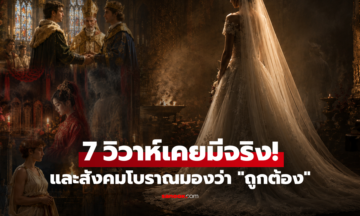 เปิด 7 ธรรมเนียมแต่งงานโบราณ ชวนขนลุกแต่เคยถูกมองว่า "ถูกต้อง" ในสังคมนั้น