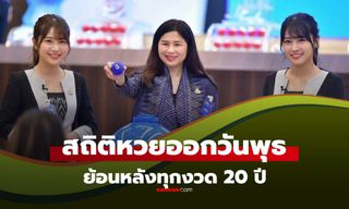 สถิติหวยออกวันพุธ งวดนี้ 1 กรกฎาคม 2569 ย้อนหลัง 20 ปี แนวทางงวดวันพุธที่ 1/7/69