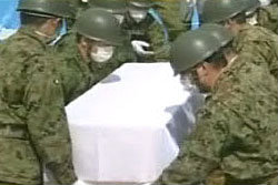 ญี่ปุ่นเดินหน้าจัดพิธีฝังศพหมู่เหยื่อแผ่นดินไหว-สึนามิ