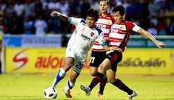 ลูโด้ทำแซบยิงท้ายเกมให้โลมาบุกเฉือนนาวี 2-1