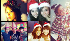 ดาราส่งความสุขวันคริสมาสต์