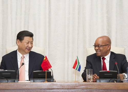 จีน-แอฟริกาใต้ร่วมจับมือเชื่อมสัมพันธ์ทวิภาคี