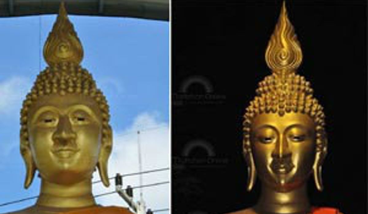 ชาวบ้านทั่วสารทิศแห่กราบไหว้ พระลืมตา-หลับตา
