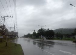 ฝนกระหน่ำระนอง3วันติด-อ.เมืองน้ำฝนสูงสุด