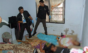 ผัวหึงโหด! ฆ่าเมียตอนหลับ ยิงตัวตายตาม
