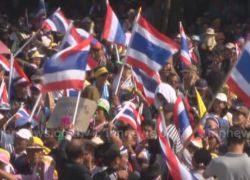 กปปส.ราชดำเนินจัดมวลชนสมทบไทยญี่ปุ่น