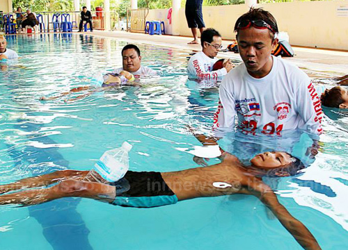 เร่งฝึกว่ายน้ำป้องเหตุเด็กจมน้ำดับช่วงปิดเทอม