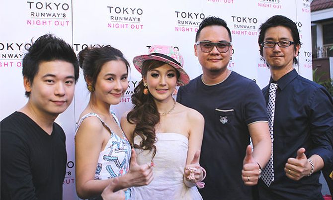“ออม-หยก” ตบเท้าร่วมปาร์ตี้ “Tokyo Runway”