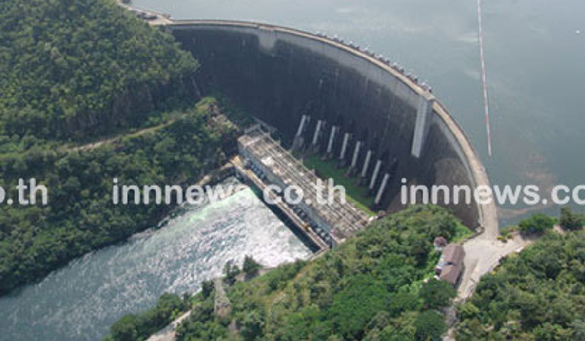 เขื่อนภูมิพลน้ำไหลเข้าน้อยมากวอนปชช.ใช้น้ำประหยัด
