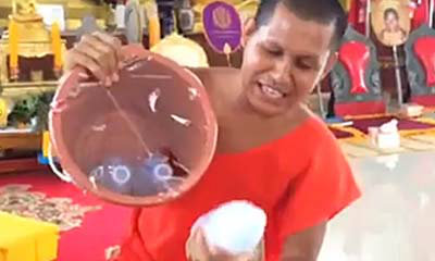 พระทำคลิปแฉสังฆทาน ชี้หลอกลวงผู้บริโภค