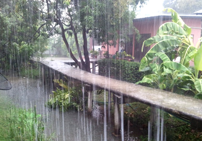 อุตุฯ เผย ไทยมีฝนร้อยละ 40-70 ของพื้นที่