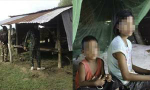 ล่าสุด 3 พี่น้องถูกทิ้งอยู่กันลำพัง ทหารสร้างบ้านให้แล้ว