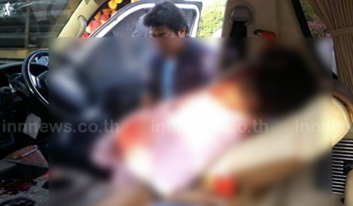 คนขับรถตู้นิคมอุตสหรรมถูกประกบยิงดับ