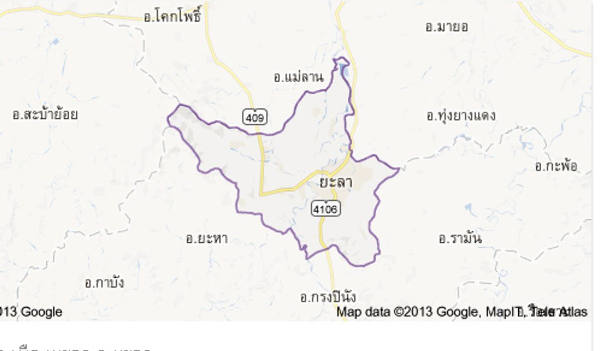 โจรใต้ลอบยิงตำรวจเบตง โชคดีไม่เจ็บ