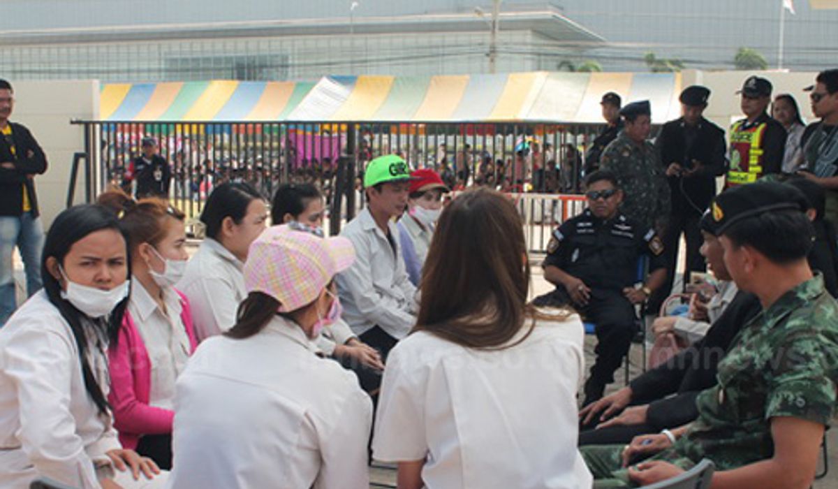 คนงานแคนนอนปราจีนเจรจา3รอบไร้สรุปโบนัส