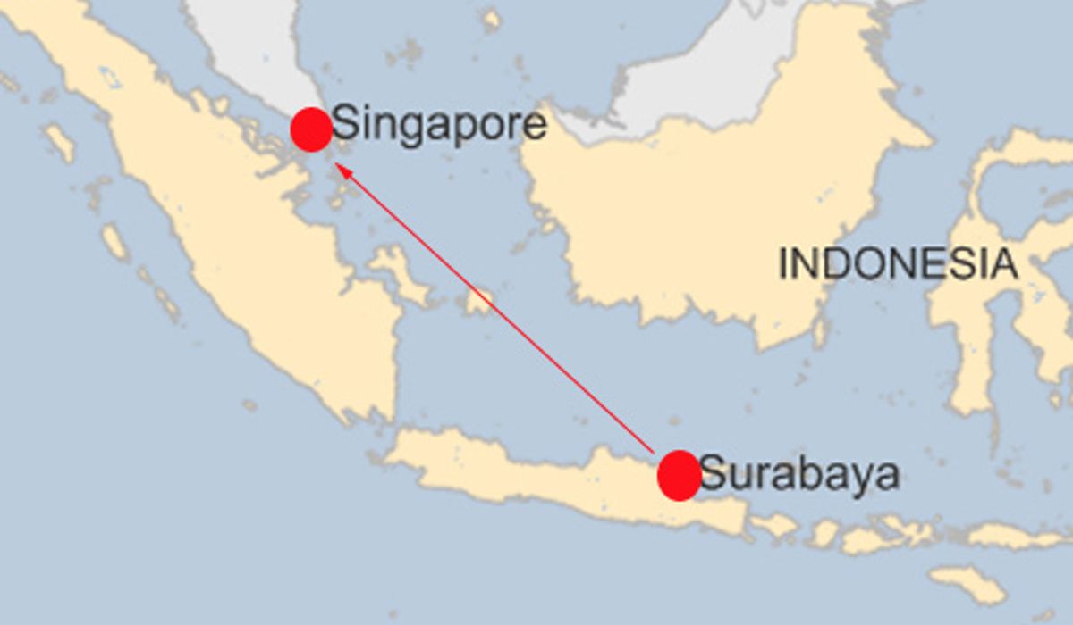 บินAirAsiaอินโดมุ่ง สิงคโปร์ขาดติดต่อ 162คนไร้ชะตากรรม