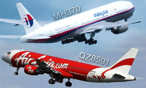 ไขข้อแตกต่าง ปริศนาหายสาบสูญ QZ8501 กับ MH370
