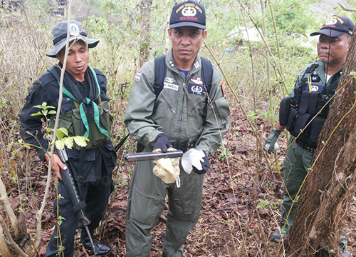 ทหารลำปางล่าแก๊งยาบ้าพบเงิน 3 แสน-ระเบิดซุกดิน