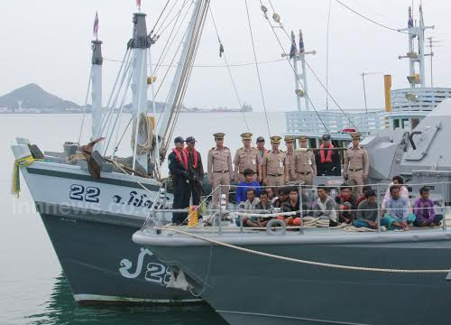 ทหารเรือบุกจับกุมเรือประมงไทยผิด IUU