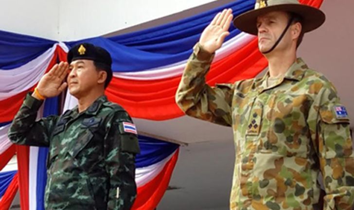 ทหารไทย-ออสเตรเลียร่วมฝึกซ้อมที่ชุมพร